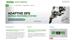 Desktop Screenshot of depragusa.com