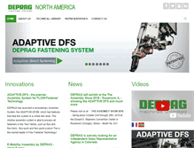 Tablet Screenshot of depragusa.com